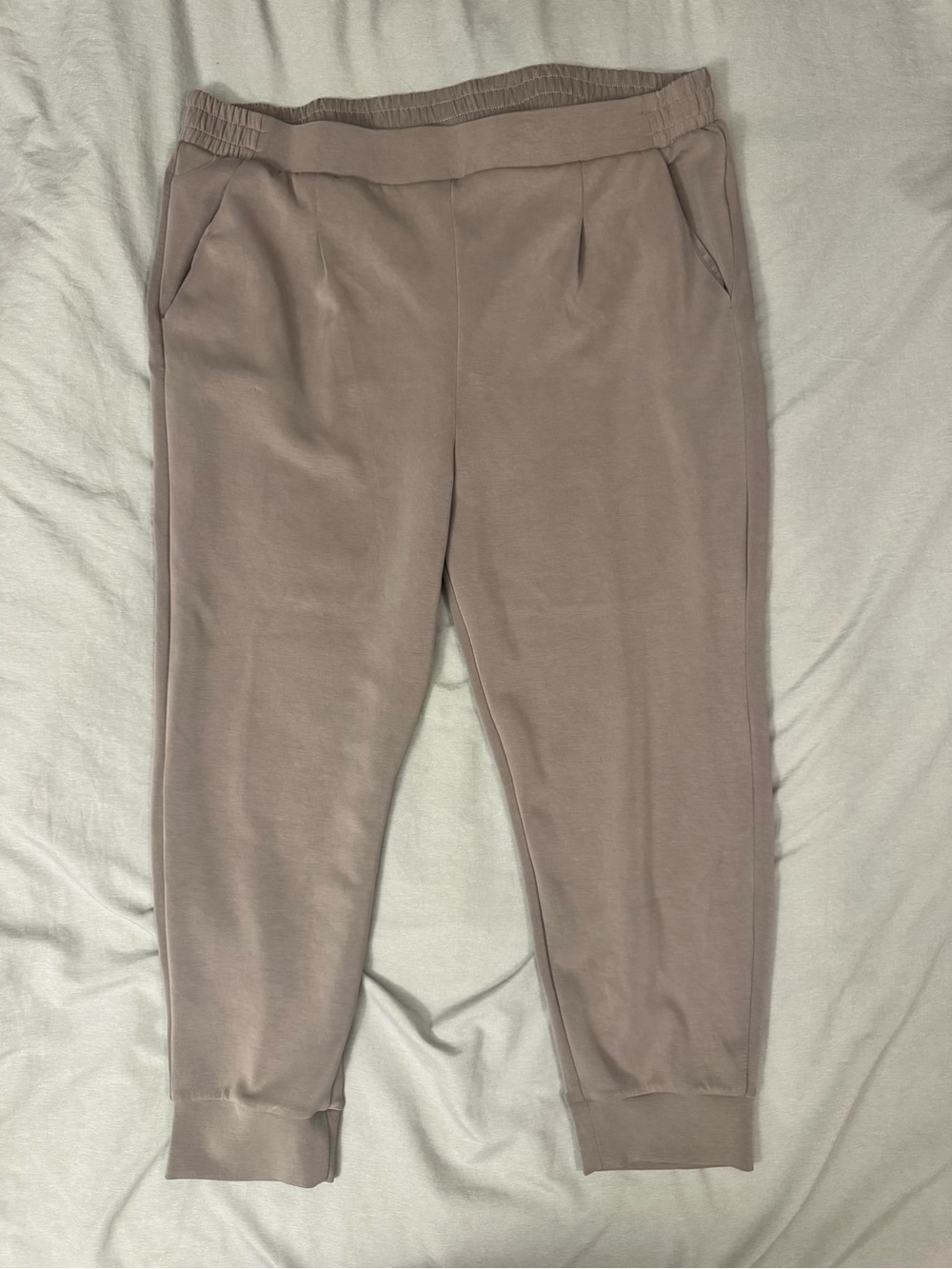 Women’s Cozy Jogger Pants in Tan
